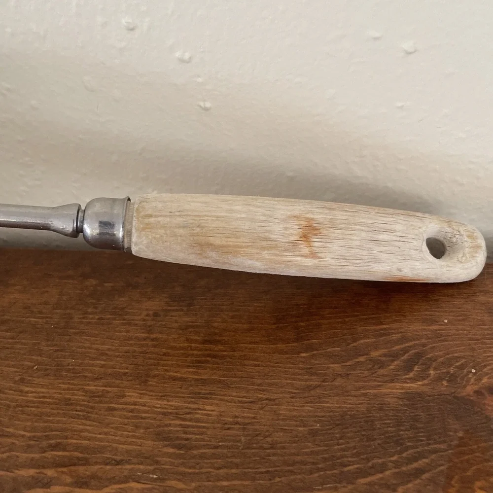 Vtg EKCO Eterna Wood handle‎ 10
